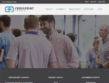 Tablet Screenshot of crosspointclemson.org
